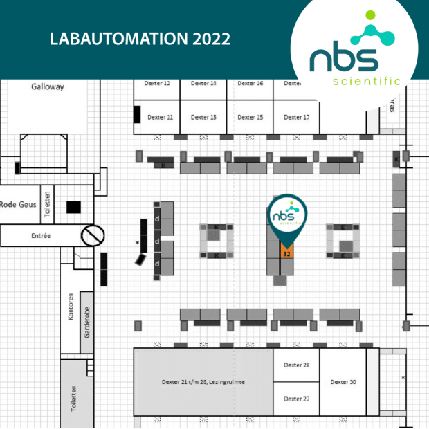 NBS Scientific's stand at Labautomation 2022!